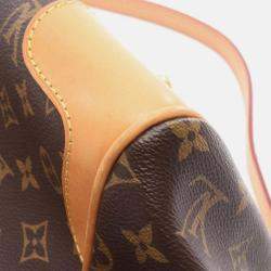 Pre Owned Louis Vuitton Estrella Brown Monogram Leather Bag