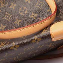 Pre Owned Louis Vuitton Estrella Brown Monogram Leather Bag