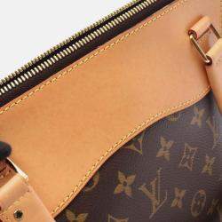 Pre Owned Louis Vuitton Estrella Brown Monogram Leather Bag