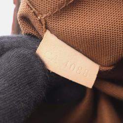 Pre Owned حقيبة كتف كروس لوي فيتون أوديون البني مونوجرام جلد صغير