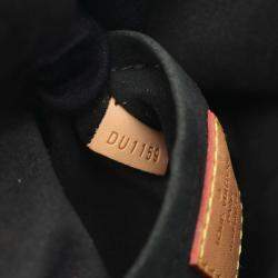 Pre Owned Louis Vuitton Duffle Monogram Canvas Leather Shoulder Handbag
