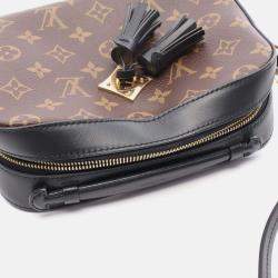 Pre Owned Louis Vuitton Saintonge Monogram Canvas Leather Crossbody Shoulder Bag