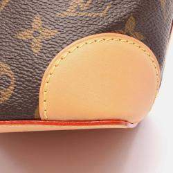 Pre Owned Louis Vuitton Noe Brown Monogram Canvas Leather Shoulder Bag