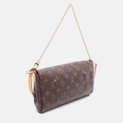 Pre Owned Louis Vuitton Favorite MM Monogram 2-Way Chain Shoulder Handbag