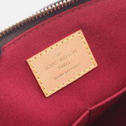 Pre Owned Louis Vuitton Petit Palais PM Brown Monogram Canvas Shoulder Bag