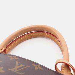 Pre Owned Louis Vuitton Petit Palais PM Brown Monogram Canvas Shoulder Bag