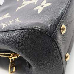 Pre Owned Louis Vuitton Montaigne Bb Bi-Color Monogram Empreinte Shoulder Bag