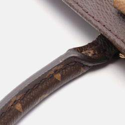 Pre Owned Louis Vuitton OnTheGo MM Monogram Giant Reverse Shoulder Tote Bag