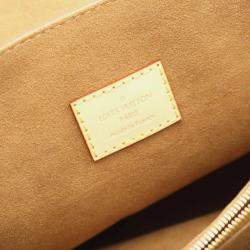 Pre Owned Louis Vuitton Dauphine Soft GM Brown Monogram Chain Shoulder Bag
