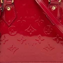 Pre Owned حقيبة لوي فيتون ألما فيرنيه نقش مونوغرامي وردة هندية BB