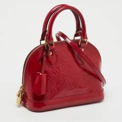 Pre Owned حقيبة لوي فيتون ألما فيرنيه نقش مونوغرامي وردة هندية BB