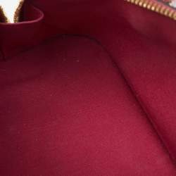 Pre Owned  حقيبة لوي فيتون ألما فيرنيه نقش مونوغرامي وردة هندية BB