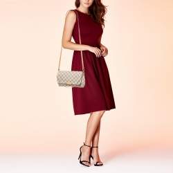 Pre Owned Louis Vuitton Damier Azur Canvas Favorite MM Bag