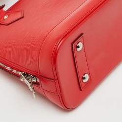 Pre Owned Louis Vuitton Piment Epi Leather Alma BB Bag