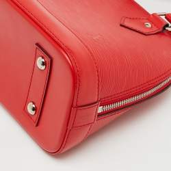 Pre Owned Louis Vuitton Piment Epi Leather Alma BB Bag