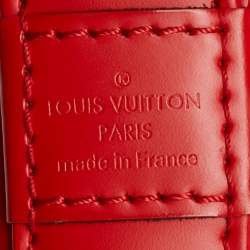 Pre Owned Louis Vuitton Piment Epi Leather Alma BB Bag