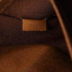 Pre Owned Louis Vuitton Brown Monogram Sac a Dos Packall