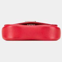 Pre Owned Louis Vuitton Red New Wave Chain Bag PM