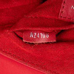 Pre Owned Louis Vuitton Red New Wave Chain Bag PM