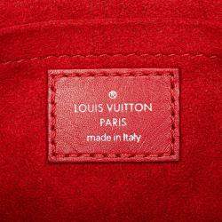 Pre Owned Louis Vuitton Red New Wave Chain Bag PM