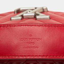 Pre Owned Louis Vuitton Red New Wave Chain Bag PM