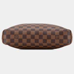 Pre Owned Louis Vuitton Brown Damier Ebene Jake PM
