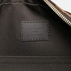 Pre Owned Louis Vuitton Brown Damier Ebene Jake PM