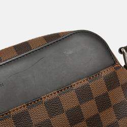 Pre Owned Louis Vuitton Brown Damier Ebene Jake PM