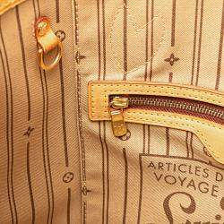 Pre Owned Louis Vuitton Brown Monogram Neverfull PM