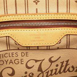 Pre Owned Louis Vuitton Brown Monogram Neverfull PM