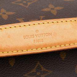 Pre Owned Louis Vuitton Brown Monogram Pochette Metis