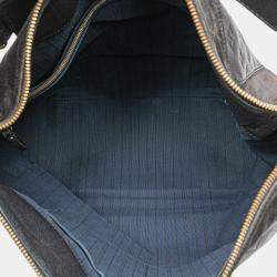 Pre Owned Louis Vuitton Navy Blue Monogram Empreinte Audacieuse GM