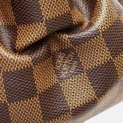 Pre Owned Louis Vuitton Brown Damier Ebene Verona PM