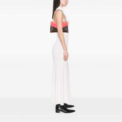 Pre Owned Louis Vuitton Brown Pink Monogram Pallas Chain