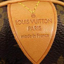 Pre Owned Louis Vuitton Brown Monogram Speedy 30 Handbag
