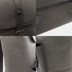 Pre Owned Louis Vuitton Christopher Black Taurillon Leather Backpack