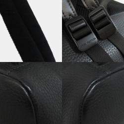 Pre Owned Louis Vuitton Christopher Black Taurillon Leather Backpack