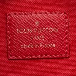 Pre Owned Louis Vuitton Damier Ebene Canvas Pochette Felicie Bag