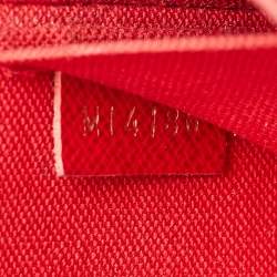 Pre Owned Louis Vuitton Damier Ebene Canvas Pochette Felicie Bag