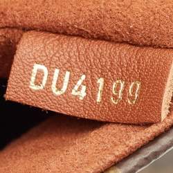 Pre Owned Louis Vuitton Caramel Monogram Canvas Locky BB Bag 