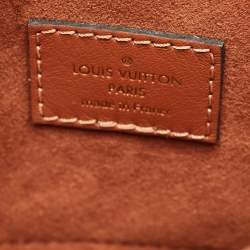 Pre Owned Louis Vuitton Caramel Monogram Canvas Locky BB Bag 