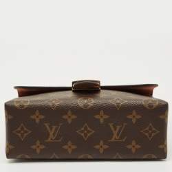 Pre Owned Louis Vuitton Caramel Monogram Canvas Locky BB Bag 