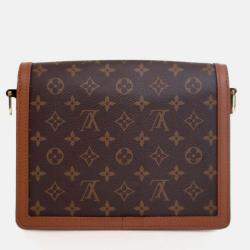 Pre Owned Louis Vuitton Dauphine MM Reverse Monogram Canvas Shoulder Bag