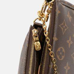 Pre Owned Louis Vuitton Brown Monogram Multi Pochette Accessoires