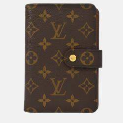 Pre Owned Louis Vuitton Porte Papier Monogram Canvas Wallet