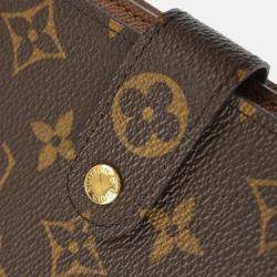 Pre Owned Louis Vuitton Porte Papier Monogram Canvas Wallet