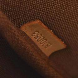 Pre Owned Louis Vuitton Pochette Accessoires Brown Monogram Canvas Handbag