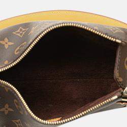 Pre Owned Louis Vuitton Brown Monogram Side Trunk MM