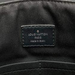 Pre Owned Louis Vuitton Black Damier Graphite District MM