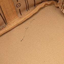 Pre Owned Louis Vuitton Brown Monogram Neverfull MM